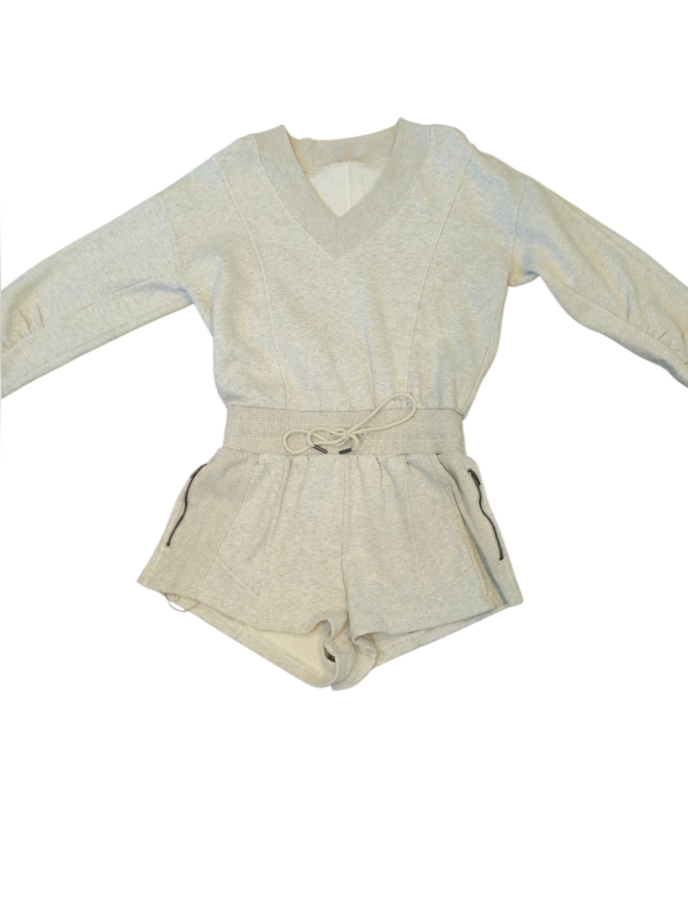 FP Movement Intercept Romper Heather Gray XS Free People Athletic Lounge - Picture 5 of 13